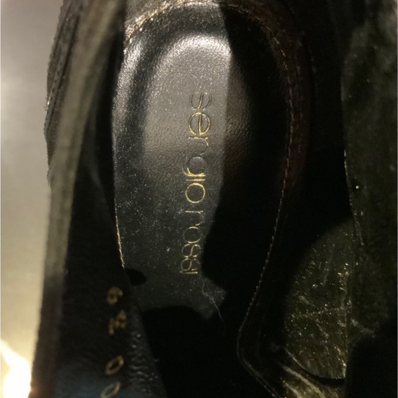 TAKE ADDITIONAL 50% OFF NOW 
Sergio Rossi Suede and Leather Ankle Booties 39 - Picture 4 of 7